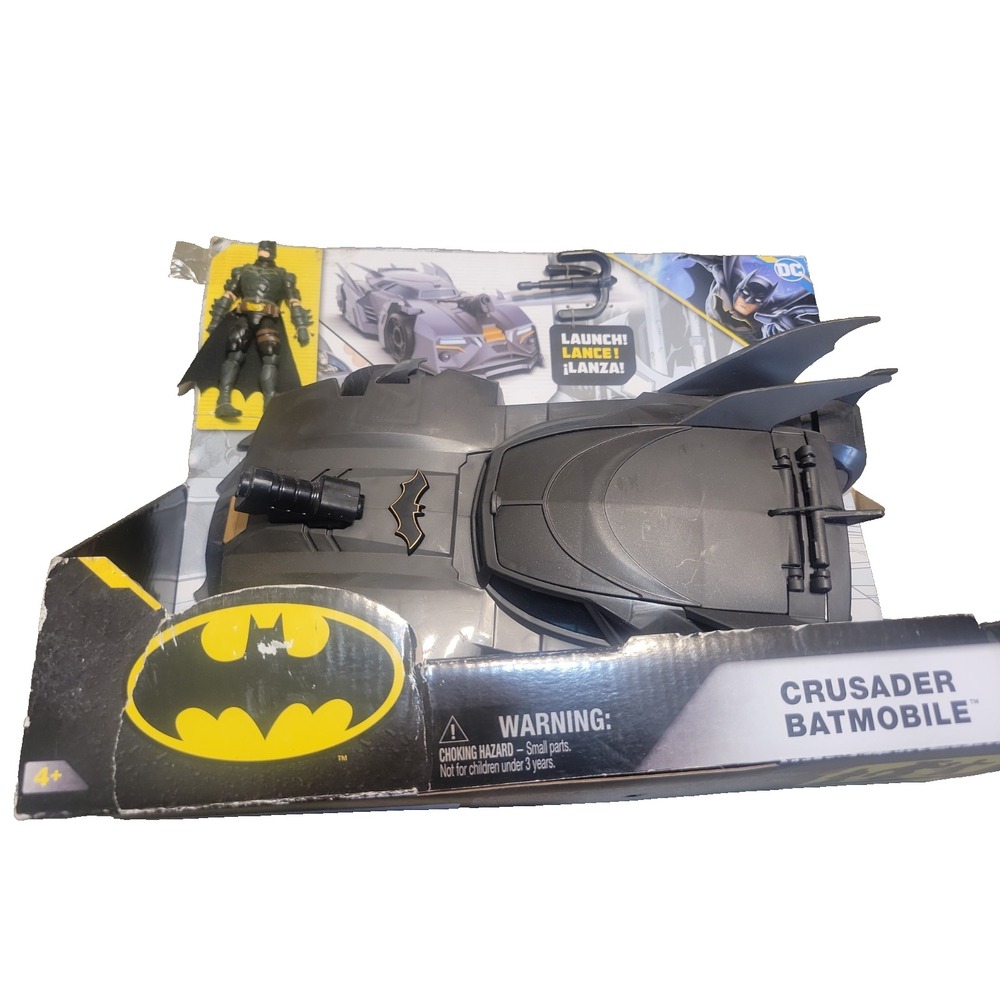 Spin Master Comics Crusader Batmobile Playset with Exclusive 4in. Batman Figure